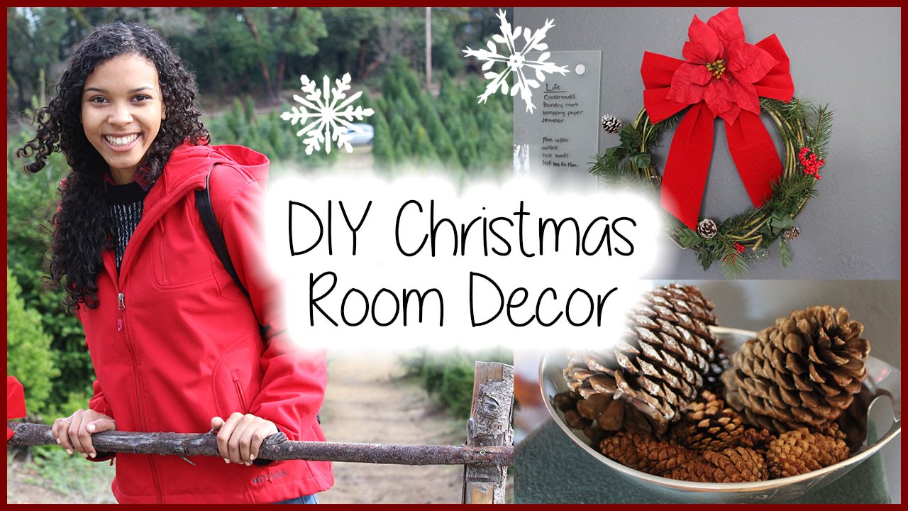 DIY Christmas Room Decor!  YouTube