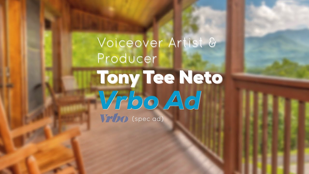 Vrbo Commercial Voiceover Tony Tee Neto Your Home's Not Ready 