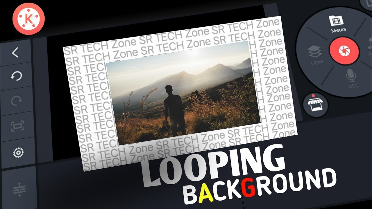 The Looping Background in KineMaster Tutorial Kinemaster Editing