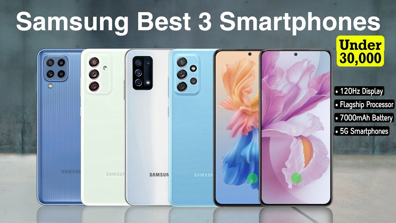 Samsung Best 3 Smartphones Under 30,000 YouTube