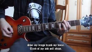 Black Label Society - Bored to Tears - guitar cover