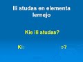 Esperanto por Komencantoj_Sesa leciono