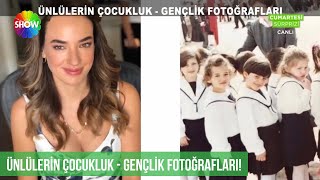 Ünlülerin çocukluk ve gençlik fotoğrafları!