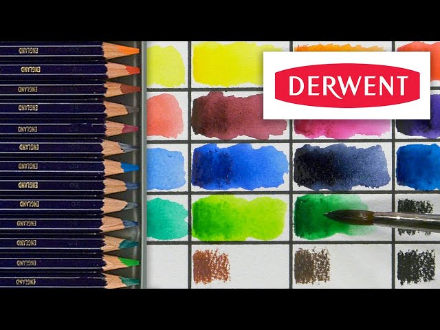 Derwent Inktense 100 Set Review, See Additional 28 Colors 