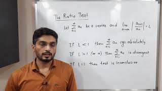 Series | Lecture 37 | Ratio Test and Root Test