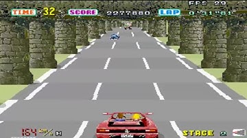 AMIGA Cannonball Amiga port The Enhanced OUTRUN Engine Ported By Modern Vintage Gamer 2017