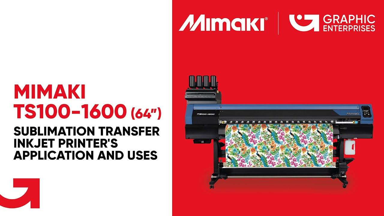 Mimaki TS100-1600 Transfer Printer - Mimaki TS100-1600 Transfer