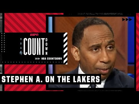 Stephen a. On the lakers: give credit where credit is due! | nba countdown