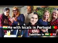 जब मैं मिली भारत को चाहने वाले यूरोपियन से |Porto| Indian with locals || Portuguese subtitles