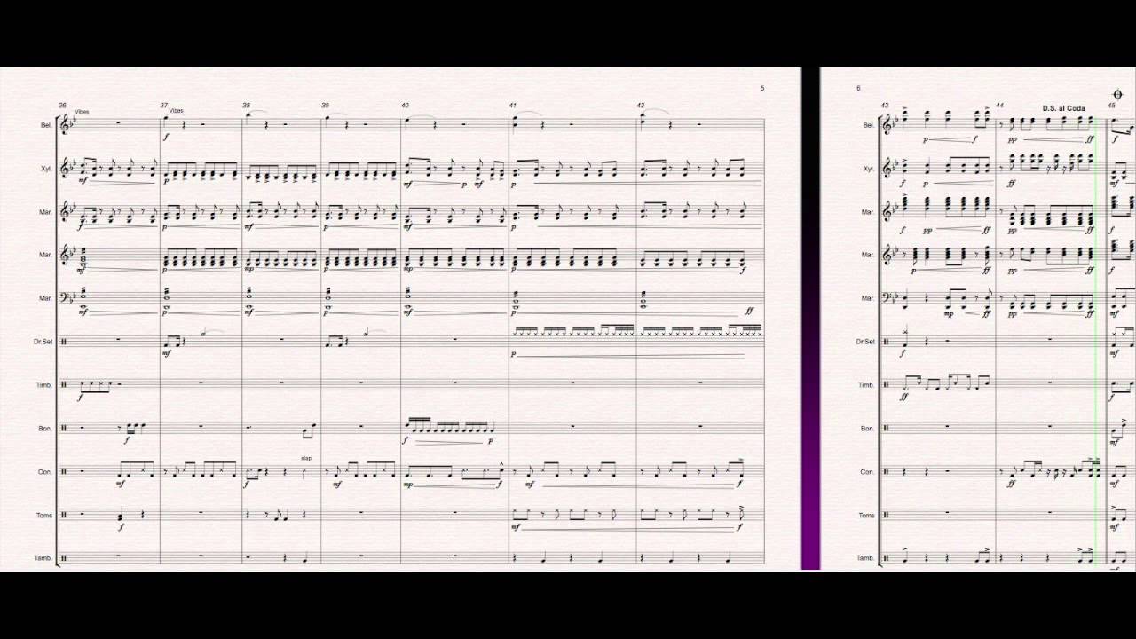 Danse de Ritmique | Percussion Ensemble 11 Players