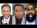 Perk's Wizards vs. 76ers prediction for Game 2 turns into a bet with Stephen A. and Max | First Take