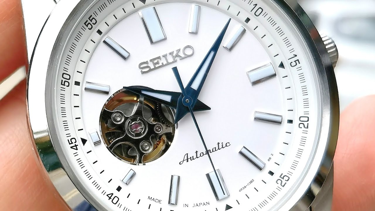 Hợp Lý] Seiko Open Heart Automatic 42mm SCVE049 | ICS Authentic - YouTube