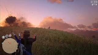 RDR2 Online - More toxic griefers using explosives at Emerald, same old red dead