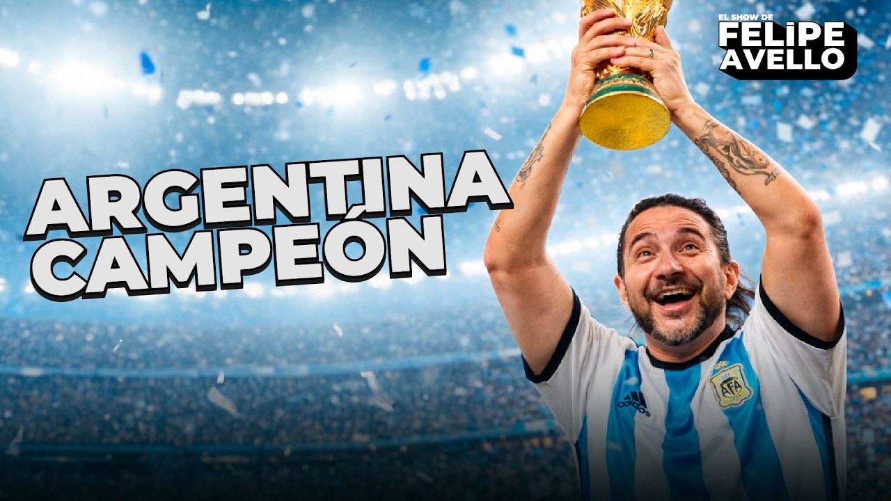 ''ARGENTINA CAMPEÓN'' - Felipe Avello en vivo desde Pizza Tango 2026