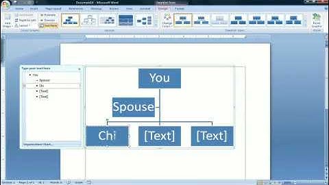 How to Make a Family Tree in Microsoft Word 2007