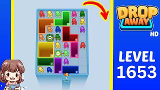 Drop Away Level 1653 Solution Walkthrough