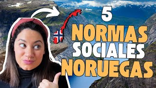 Viviendo en NORUEGA: Las 5 REGLAS Sociales que te SORPRENDERÁN