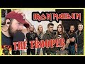 FIRST TIME HEARING!! | Iron Maiden - The Trooper (Audio) | REACTION