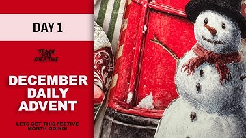 December Daily Advent 2025! Day 1 - #DDA2025DDA