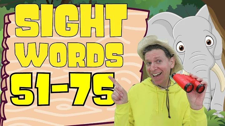 Fry Sight Words | 51-75 | With Matt From Dream English Kids