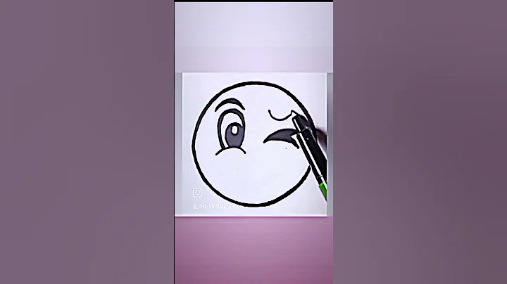 Cute emoji drawing #thevirtualart #viral #shorts #fyp #drawing