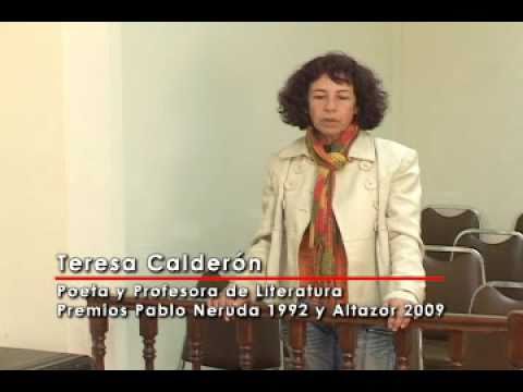 Teresa Caldern, poetisa chilena