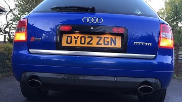 Audi C5 S6 Milltek RS6 catback