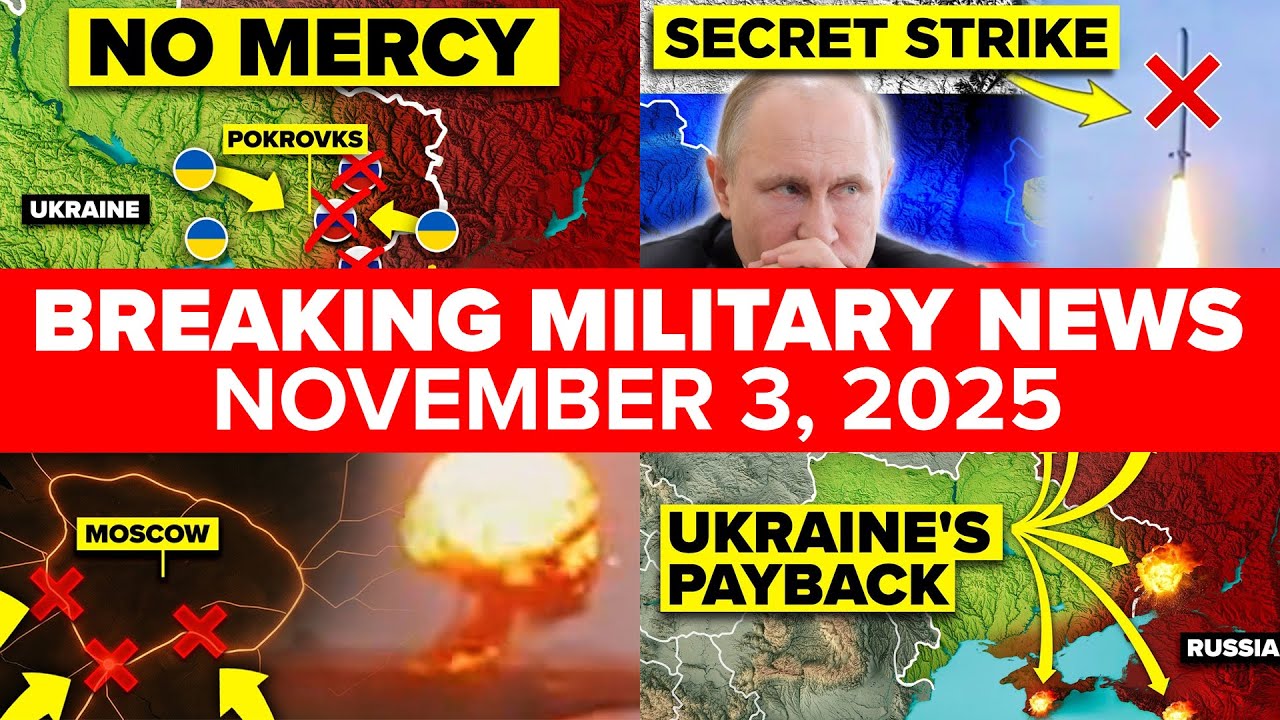 UKRAINE RUSSIA BREAKING NEWS - November 3rd 2025