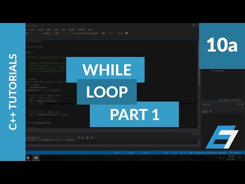 C++ Programming Tutorials - 10 - While Loop Part 1 - Eric Liang