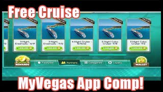 How to LOCATE the CRUISE COMPS on the MYVEGAS APP screenshot 2