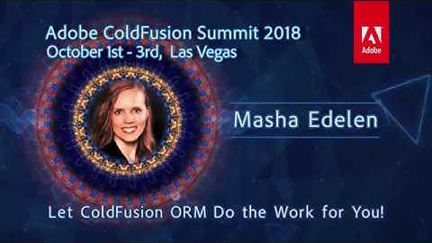 ColdFusion Summit 2018 Promo