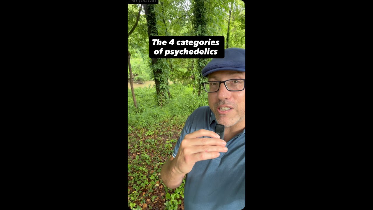 #showup90 the 4 main categories and elements of psychedelics and all plant medicines