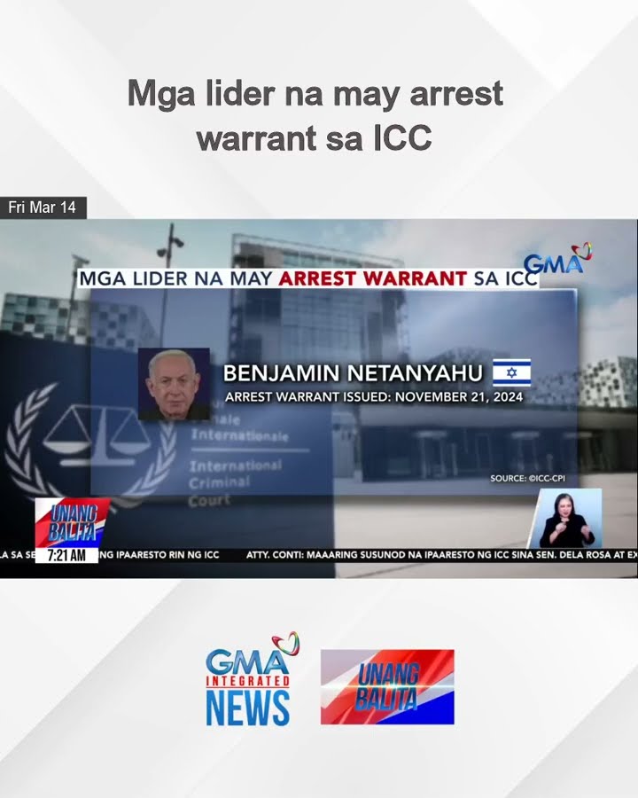 Mga lider na may arrest warrant sa ICC | Unang Balita