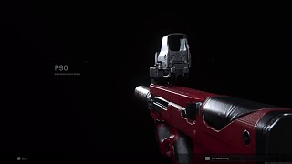 Ruby Rampage P90 Blueprint - Call of Duty®: Modern Warfare®