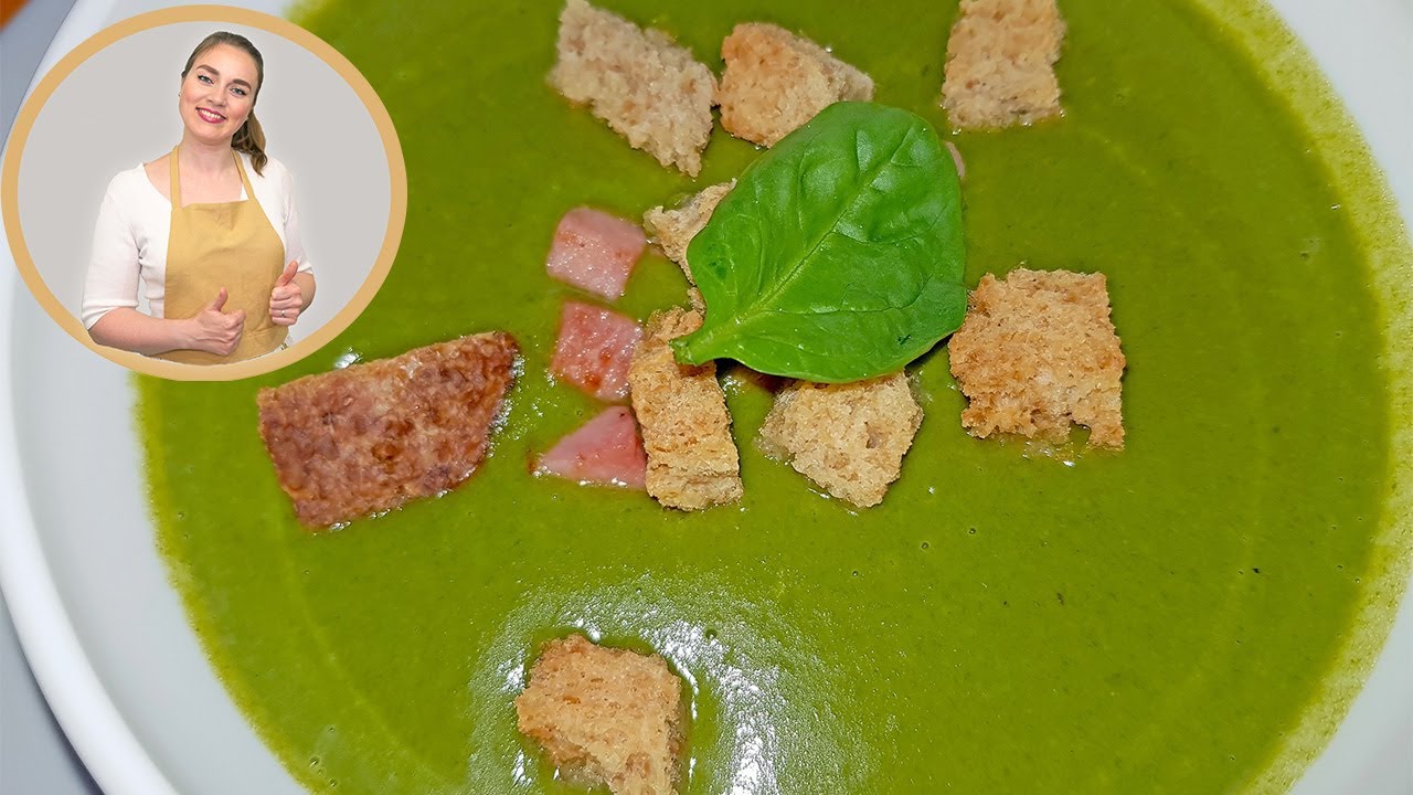 Нежный КРЕМ-СУП СО ШПИНАТОМ | Вкусный и очень полезный!