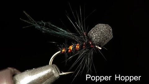 How to tie a Popper Hopper from Fishtec