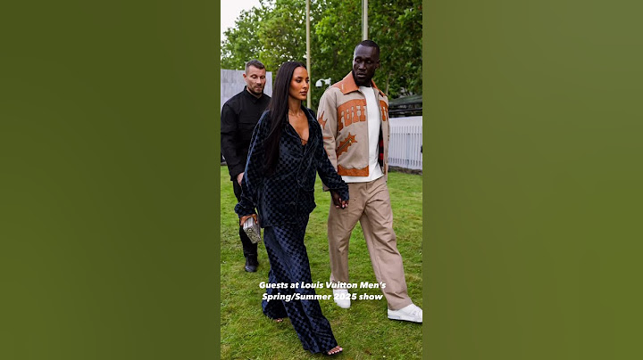 Victor Wembanyama, Omar Sy, Central Cee, Tahar Rahim et Stormzy au show Louis Vuitton de Pharrell