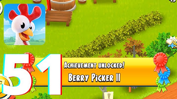 Hay Day - Gameplay Walkthrough Part 51 - Level 23 Unlocking Achievement Berry Picker II(Android,iOS)