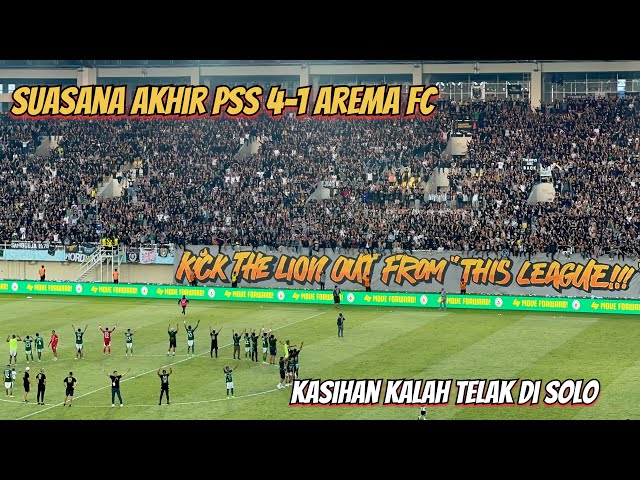 Momen Akhir PSS Sleman Kandaskan Arema FC 4-1 di Manahan Solo class=