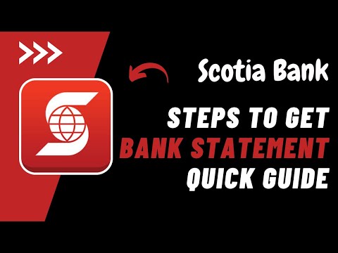 How to Get Bank Statement on Scotia Bank ! Get Statement on Scotiabank App 2023
