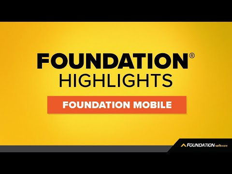 FOUNDATION Highlights — How to use FOUNDATION Mobile