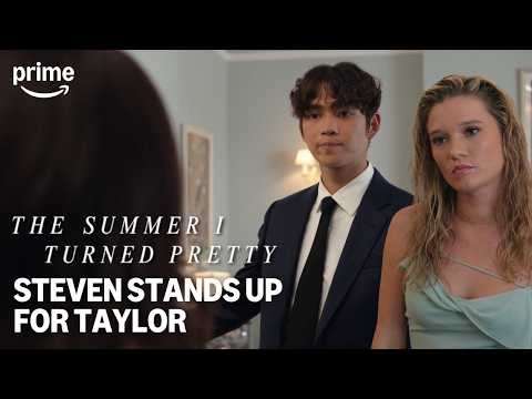 Steven Sticks Up For Taylor | The Summer I Turned Pretty S3 | Prime Video