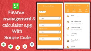 How To Make Finance management and Finance calculator app In Android Studio| With Source Code screenshot 3
