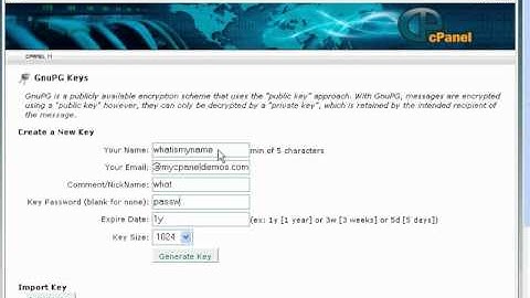How to Video: Generate Gnupgkeys