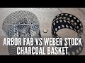 Arbor fab Charcoal Basket I Unboxing and Review I Weber Smokey Mountain Mod