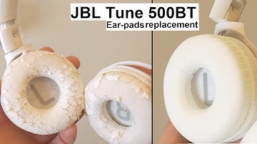 How I change JBL TUNE ear pads cushions