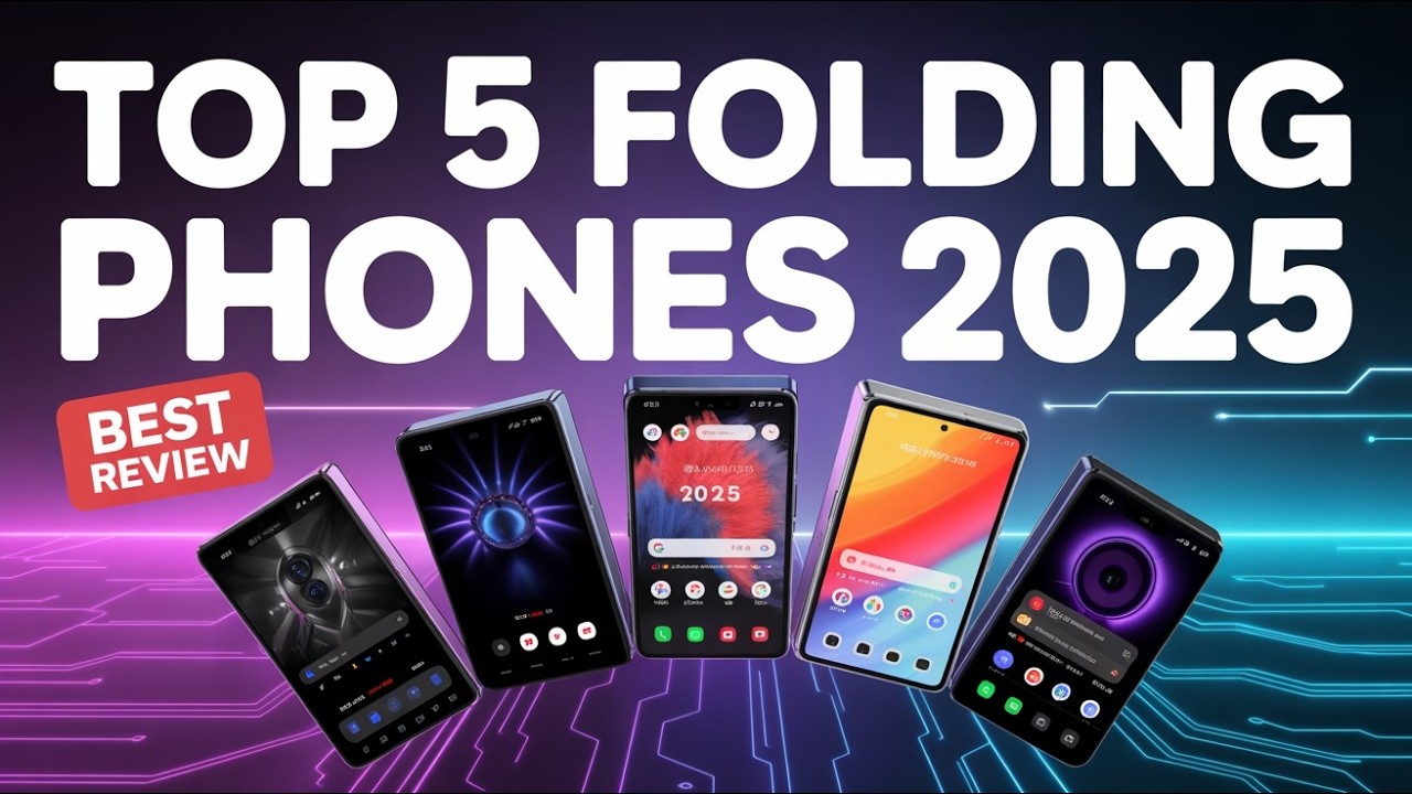 Best Foldable Phones 2025 – Top 5 Folding Smartphones - YouTube