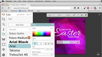 How To Add Text To Your Graphics With Picmonkey