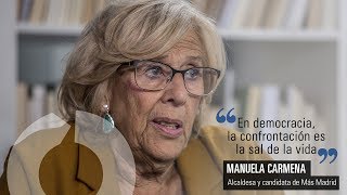 Manuela Carmena En Democracia, La Confrontación Es La Sal De La Vida