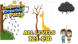 Complete it - Draw One Part Level 121 122 123 124 125 126 127 128 129 130 Walkthrough Solution screenshot 3